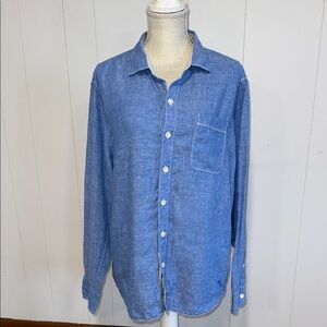 Tommy Bahama Light Blue Casual Button Down Shirt